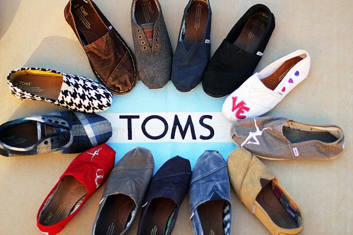 TOMS shoes and millennials